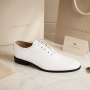 Pantofi barbati eleganti din piele naturala Havana 51 Alb